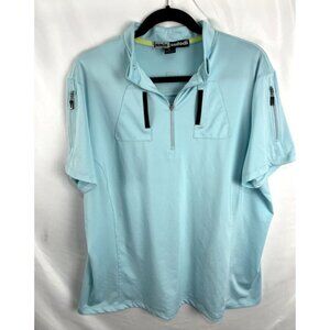 Jamie Sadock Powder Blue Golf T-Shirt Womens Size XL